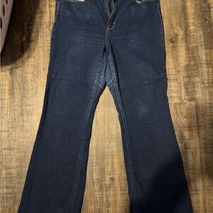 Old Navy Dark Blue Flare Jeans